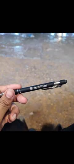 your name on pen 