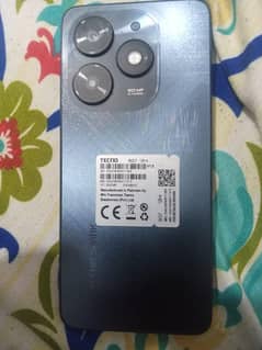 Tecno spark 20c. 4/128.6 month warranty. charger &box