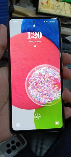 SAMSUNG A52S 5G FOR SALE 10/10 FULL BOX AND CHARGER