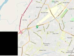 5.5 Marla Commercial Plot For Sale In Johar Town Phase 2 Near Canal Road
