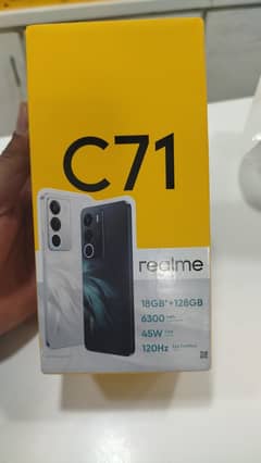 realme C71 brand new mobile 2 din use Kiya ha