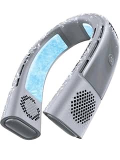 Neck fan air conditioner