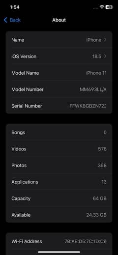 iphone 11 nonpta all ok 10/10