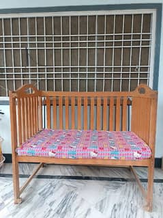 Wooden Baby Cot