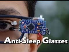Arduino Anti sleep glasses student project