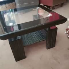 New Fancy Glass Table