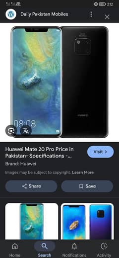 Huawei Mate 20 pro 6gb 128gb