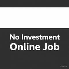 Online job without investment
