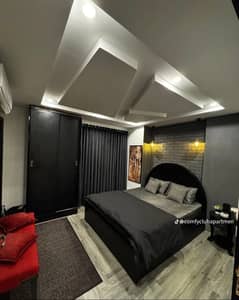 1 BED LUXURY FURNISHED PAY DAY WEEKLY FOR RANT IN GULBERG GREEN