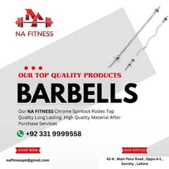 Barbell Bars | Commercial bars | Rods | Barbells for sale in pakistan