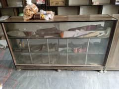 pair of 2 wooden counter (1x1)
