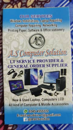 Laptop &  computer Repairing