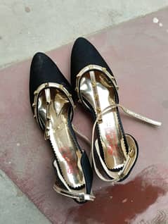 black shoes