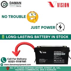 Dry Battery Long 33ah