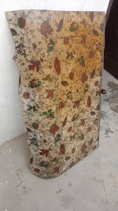 Fiber Window shade with iron stand in a very reasonable price