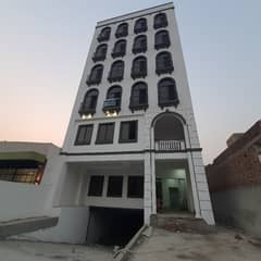 1 Kanal 24000 Sq Feet Basement +6 Storey Commercial Building Opposite Emporium Mall Johar Town Lahore