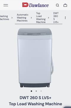 Automatic Washing Machine DWT 260 S LVS