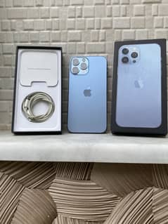 I phone 13 pro Max Hk PTA APPROVED 128 GB 92% Battery with Box