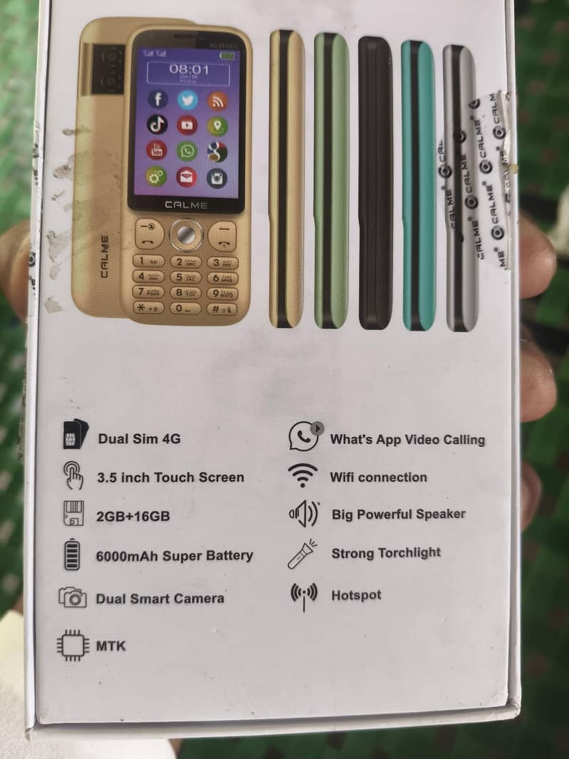 Calme Spark 4G only 2 day use zero condition 1