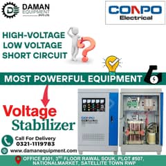 Brand Conpo Model Tower LCD Display 1000VA - Voltage Stablizer