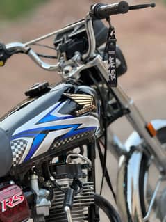 HONDA Cg125 2024 model converted to 2025