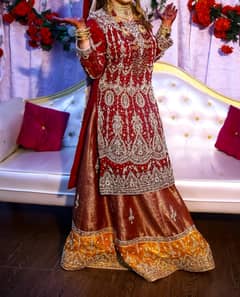 Bridal Lehnga /Bridal Barat Dress / Wedding dress
