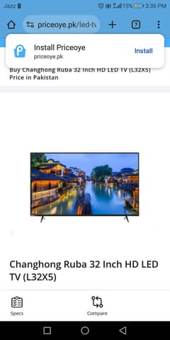 I32 inch led 1 year use just like new
