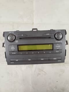 Toyota Corolla Original Panel Cd player
