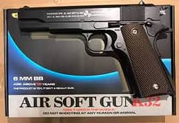 Brand New 1911 METAL Body AIRSOFT Gun Limited Stock!