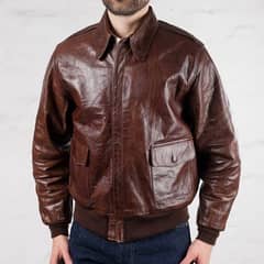 Leather jacket