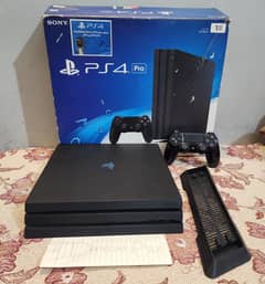 Sony PS4 Pro 1 TB With Box 4K Gaming  Sealed In Excellent Condition