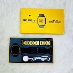 smart golden watch long lasting battery