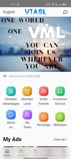 Join VML Platform to change life career