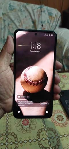 I am sailing redmi not 10 6+128 good condition with box