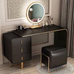new bed and dressing