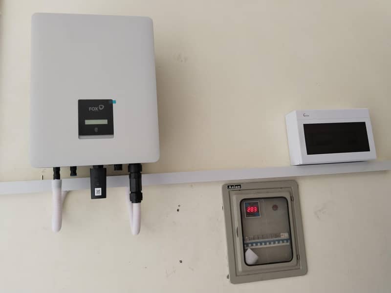 Complete Solar system with Netmetring. 6