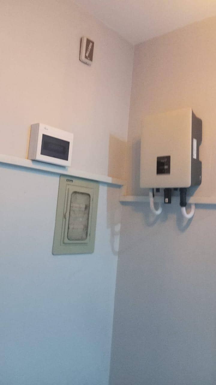 Complete Solar system with Netmetring. 9