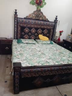 Double Set Bed || Wooden Furniture