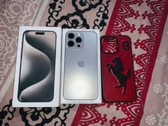 iPhone 15 pro max natural titanium jv