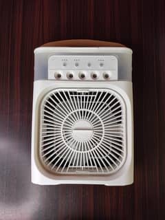 New Portable AC Cooler Fan Mist Humidifier Nightlight & Timer Original
