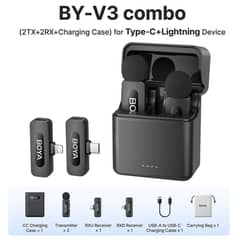 Boya BY-V3, V30, V3-COMBO Dual-Channel Wireless 0324-9107656   03