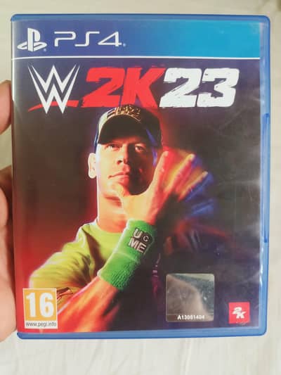 W2K23 PS4 CD for Sale