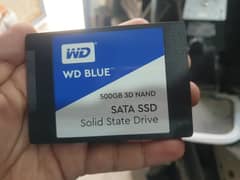WD blue 500gb SSD best for gaming editing 100 health 128gb 256gb 512gb