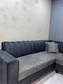 L shaped sofa