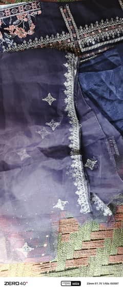 3pice organza good quality
