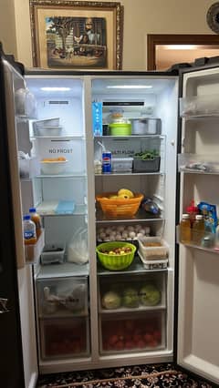 Haier double door fridge