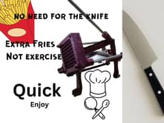 French fries cutter