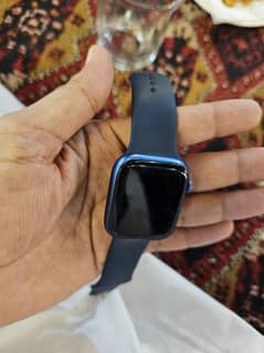 Apple watch series 7 and 45 mm Blue color