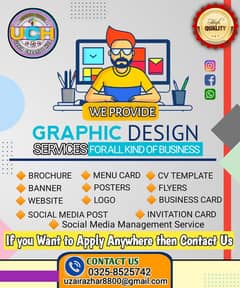 We Provide a Professional Graphics Designing Service