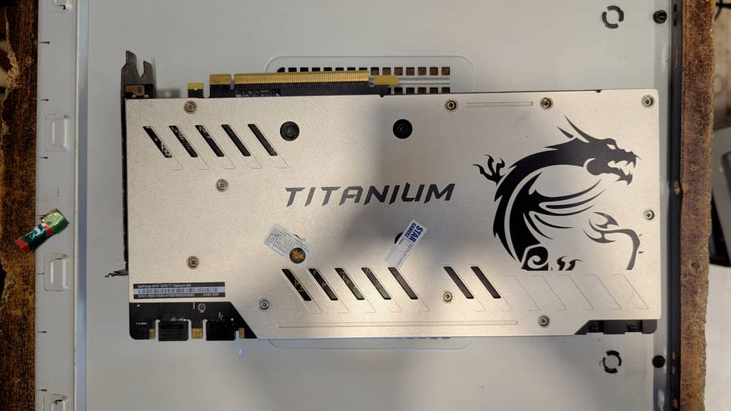 MSI GTX 1070 Ti Titanium 8G Gaming GeForce 8Gb GDDR5 Graphics Card 1